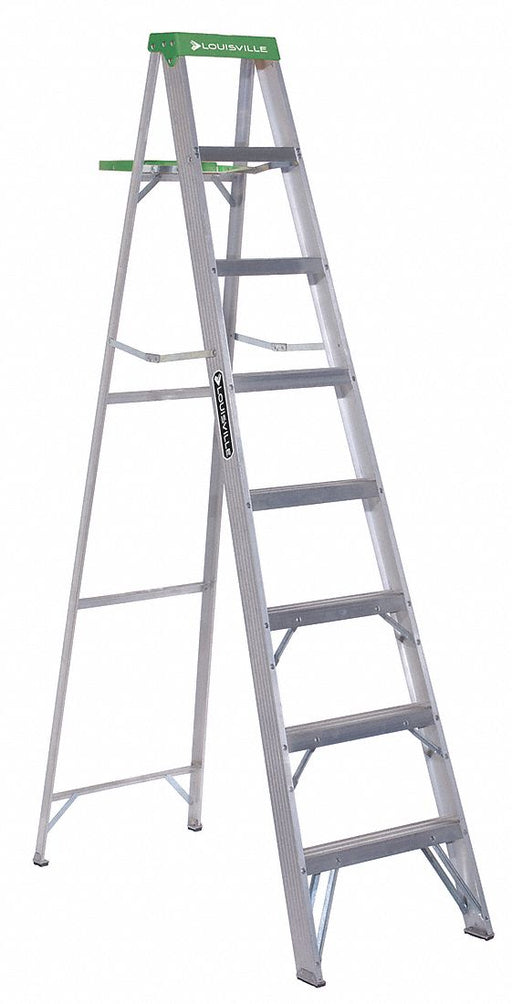 Stepladder Alum 8 ft 225 lb.