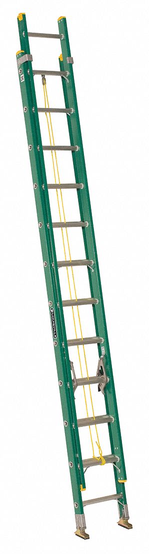 Extension Ladder Fiberglass 24 ft II