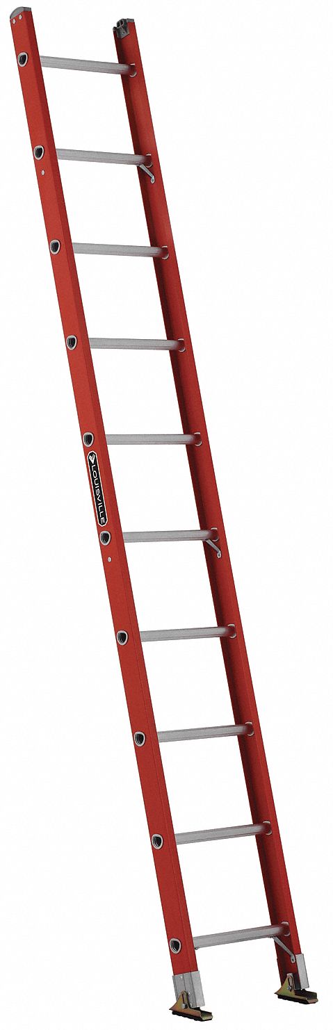 Straight Ladder 10 ft 300 lb Fg