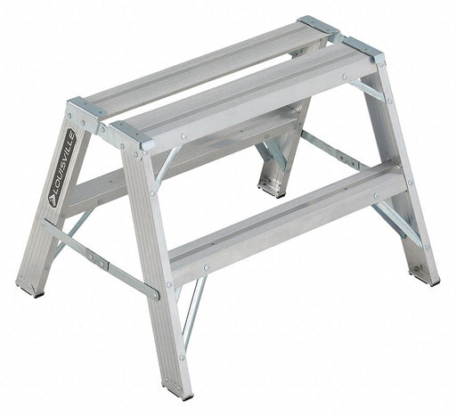 Sawhorse Ladder Aluminum 33-1/4 W 25 H