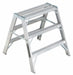 Sawhorse Ladder Aluminum 34-3/4 W 37 H