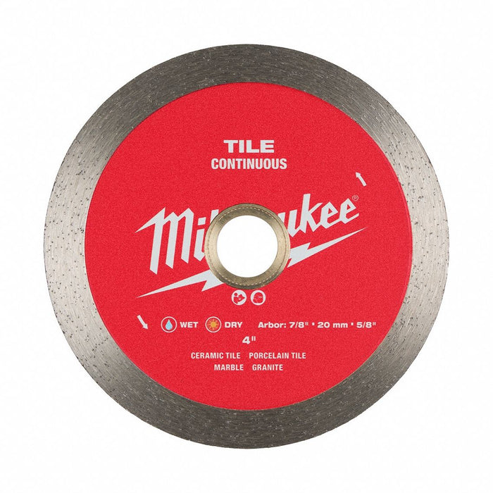 DiamondSawBlade Diam 4 Arbor 5/8 7/8 