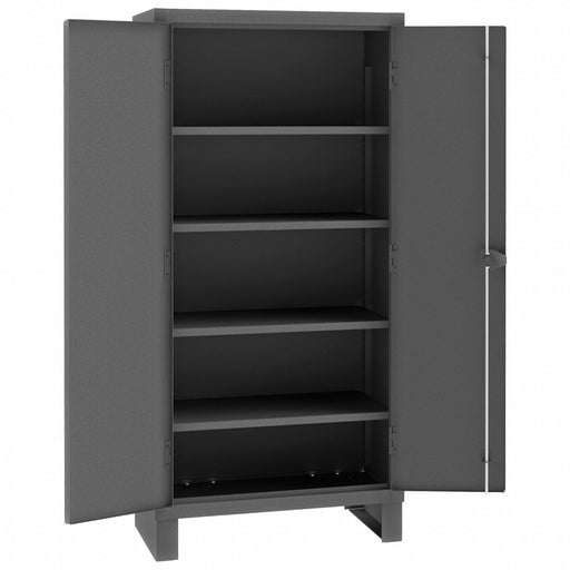 Storage Cabinet 78 x36 x24 Gray 4Shlv