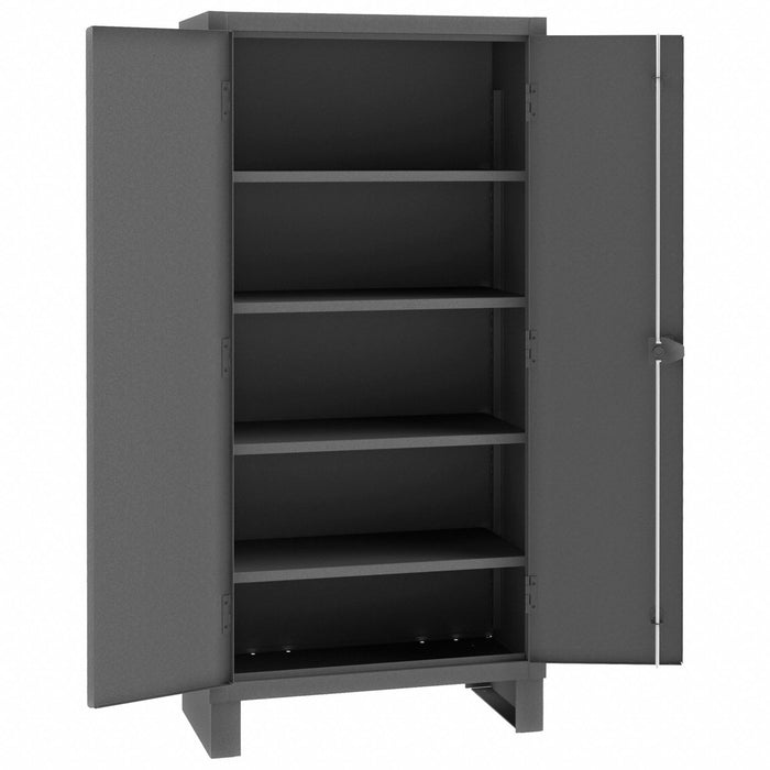 Storage Cabinet 78 x48 x24 Gray 4Shlv
