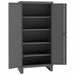 Storage Cabinet 78 x48 x24 Gray 4Shlv