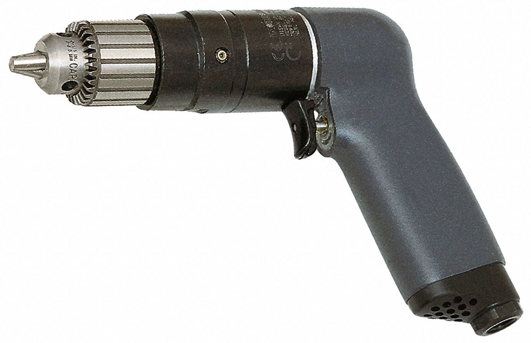 Air-Powered Drill 1/4 in Keyed