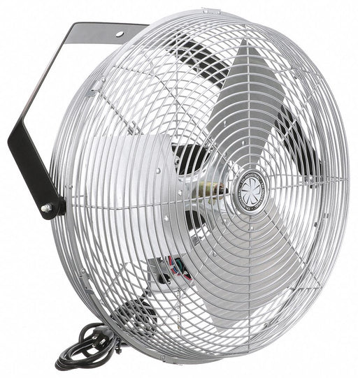 Workstation Fan 18 120V TEAO 1/8HP Gry
