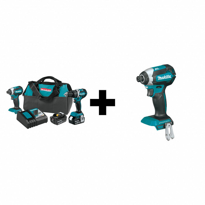 18V LXT Brushless 2pc Combo Kit (4.0Ah)