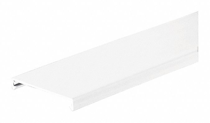 Duct Cvr Pvc 3w x 6 ft Wht PK6