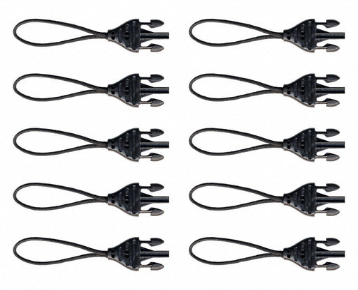 Mini QD Loop Connector Black 1 W PK10
