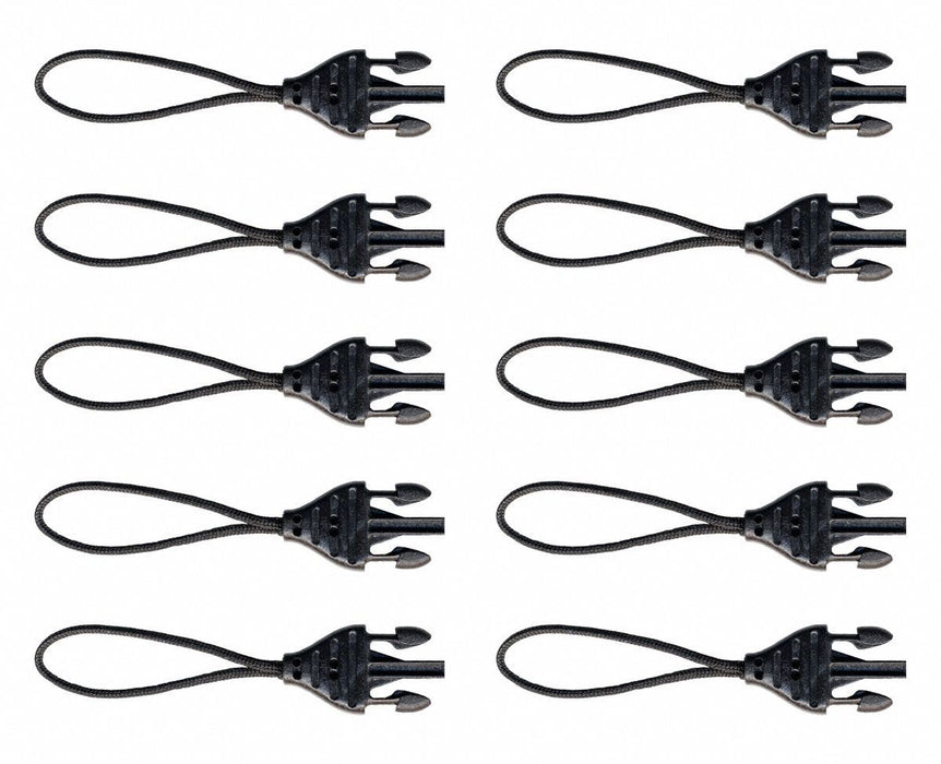 Mini QD Loop Connector Black 1 W PK10