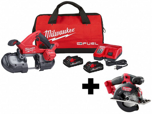 M18 Band Saw Kit and M18 Metal Circ Saw