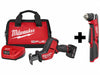 M12 Hackzall Kit and Right Angle Drill