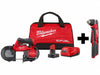 M12 Band Saw Kit and Right Angle Drill