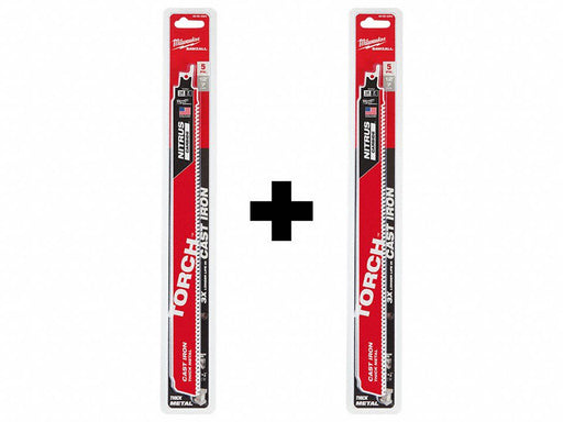 TORCH 12 7 TPI Carbide 5PK w EXTRA 5PK