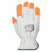 Leather Gloves White Back 2XL PR1