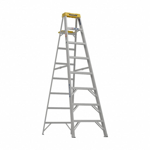 Stepladder Aluminum 8 ft H 300 lb Cap.