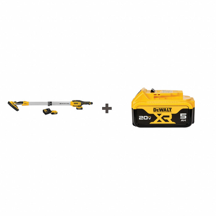 Cordless Drywall Sander L 49 in 