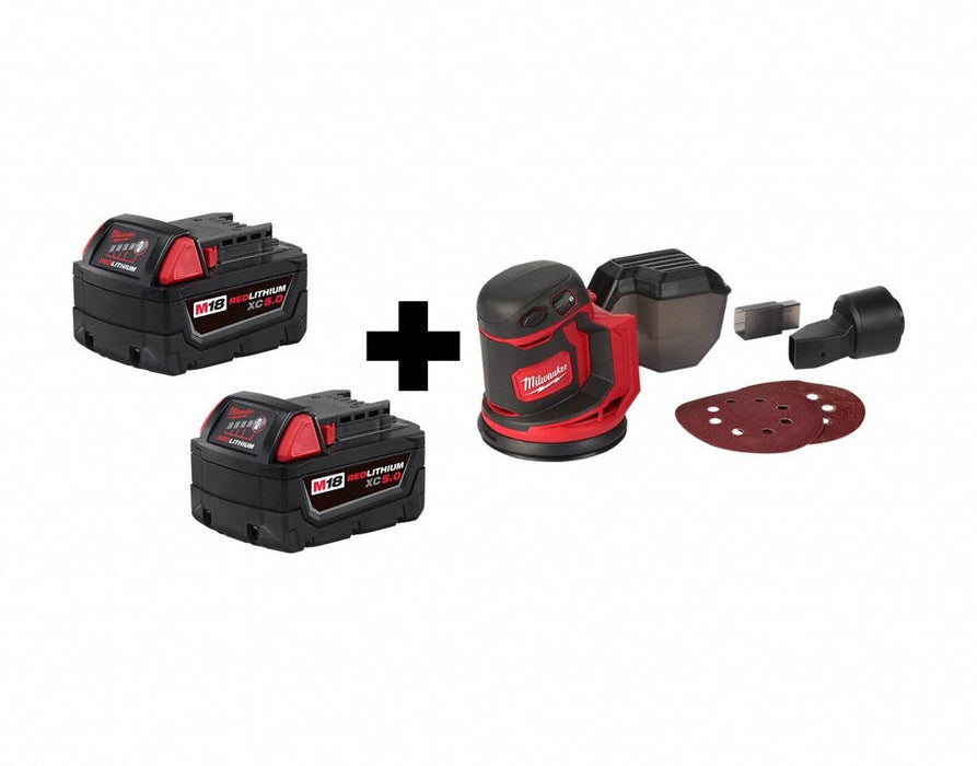 Cordless Sander 10 1/2 in 2.7lb