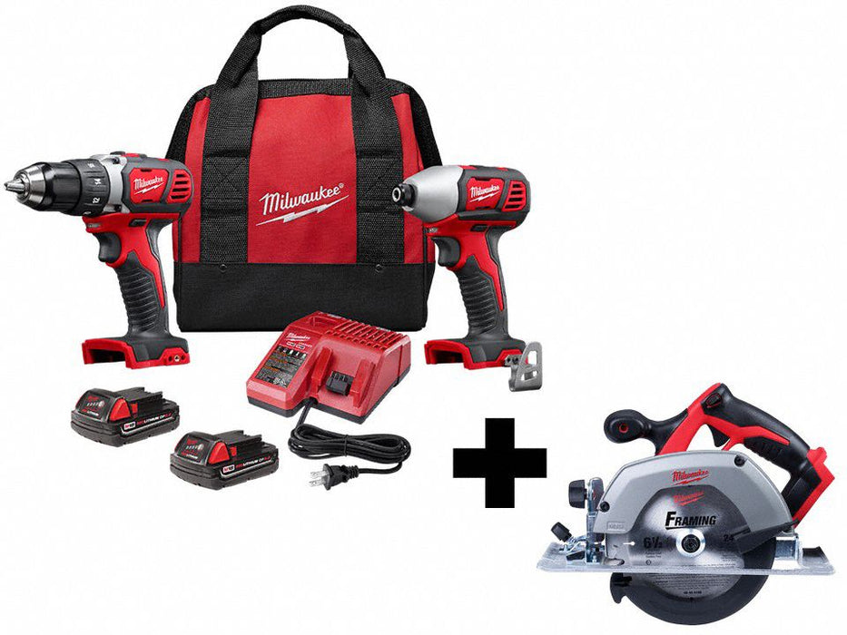 M18 2-Tool Kit and EXTRA M18 6 Circ Saw