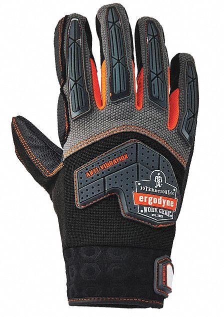 Anti-Vibration Gloves Black XL PR