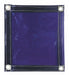 Welding Curtain Blue Vinyl 6 ft W 6 ft H