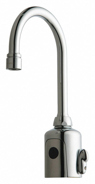 Gooseneck Chrome Chicago Faucets 0.5gpm