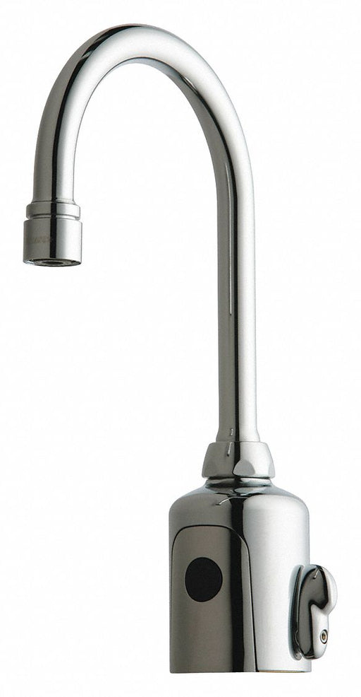 Gooseneck Chrome Chicago Faucets 0.5gpm