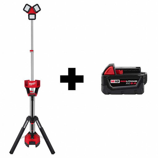 M18 Tower Light/Charger M18 XC5.0 Bat