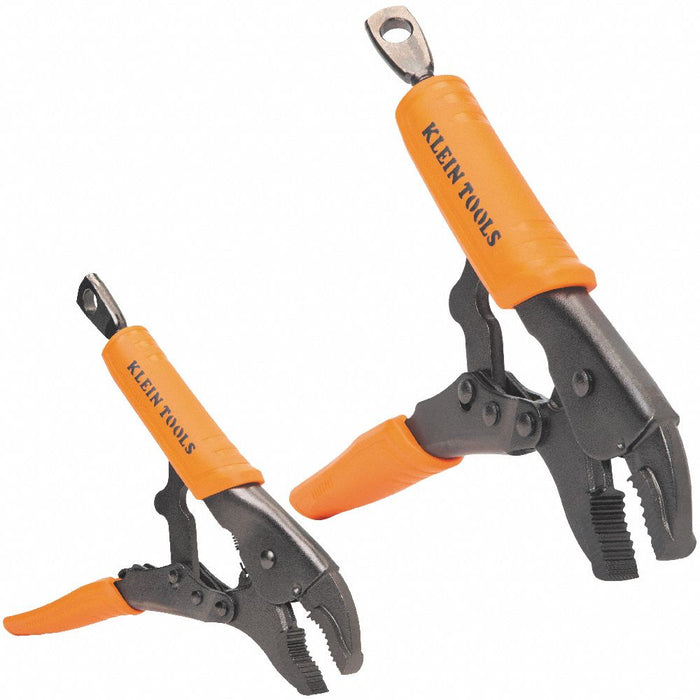 Locking Pliers Set Curved Jaw 7 -10 