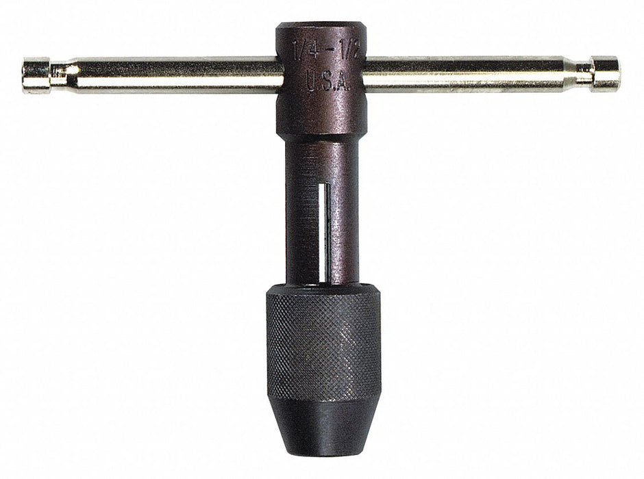 T Handle Tap Wrench 1/4 to 1/2 