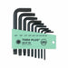 9 Piece TorxPlus L-Key Short Arm Set