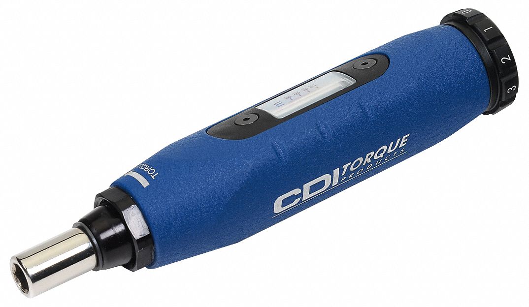 Adj Trq Scrdrvr 1/4 in 50 to 450N-cm