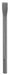 Cold Chisel SDS Bulk 12 In PK15