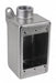 Weatherproof Box 2Inlet 2.67 x6.3 x2.83 