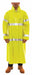 E2067 Flame Resistant Rain Coat Yellow/Green M