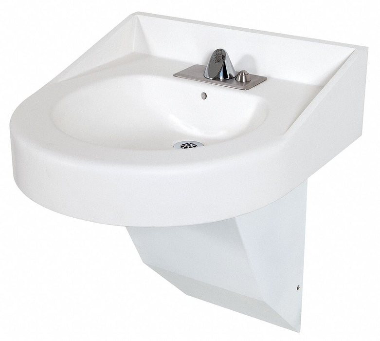 Bathroom Sink 21.75 x20 x34 White