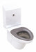 LigatureResistantToilet SS FloorMount