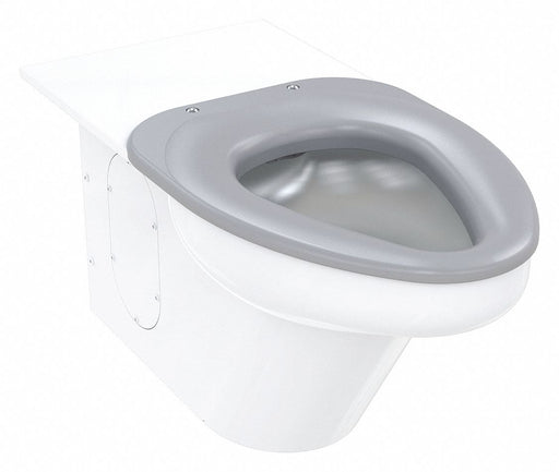Ligature Resistant Toilet Bowl Wht SS