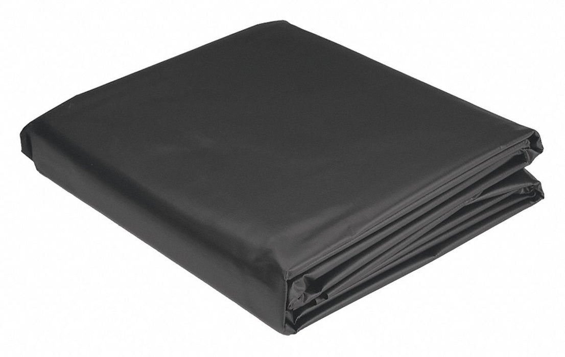 Pond Liner Black PVC 13 ft L 10 ft W