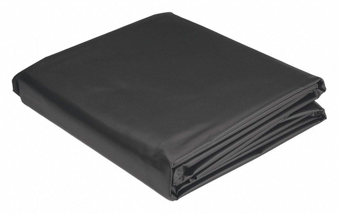 Pond Liner Black PVC 10 ft L 7 ft W