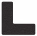 K8385 Floor Tape Black 6 inx6 in L PK25