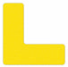 K8385 Floor Tape Yellow 6 inx6 in L PK25