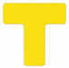 Floor Tape Yellow 6 inx6 in T PK25
