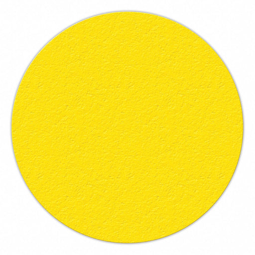 Floor Tape Yellow 6 inx6 in Circle PK25