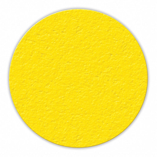 Floor Tape Yellow 3 inx3 in Circle PK25