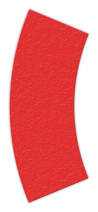 Floor Tape Red 2 1/2 inx6 in Arc PK25