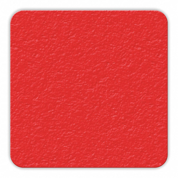 Floor Tape Red 3 inx3 in Square PK25