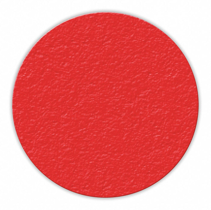 Floor Tape Red 3 inx3 in Circle PK25