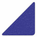 Floor Tape Blue 3 inx3 in Triangle PK25